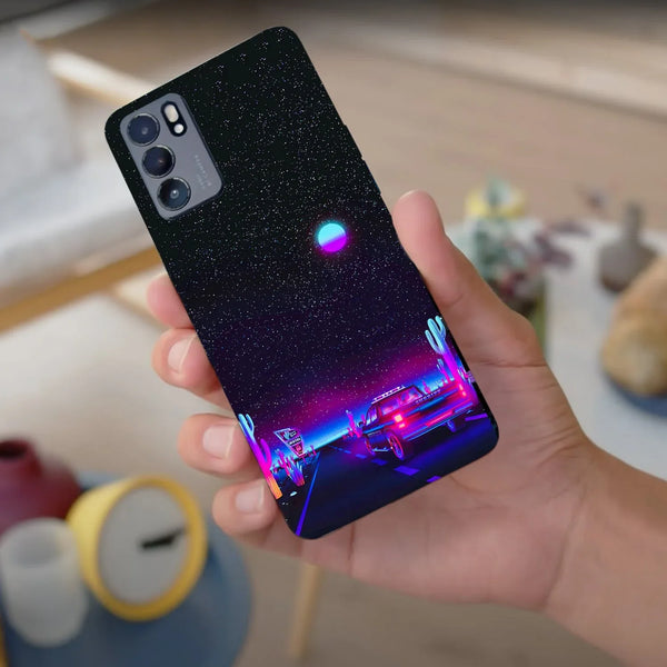 Husa compatibila cu Oppo Find X3 model Neon Drive, Silicon, TPU, Viceversa - Viceversa