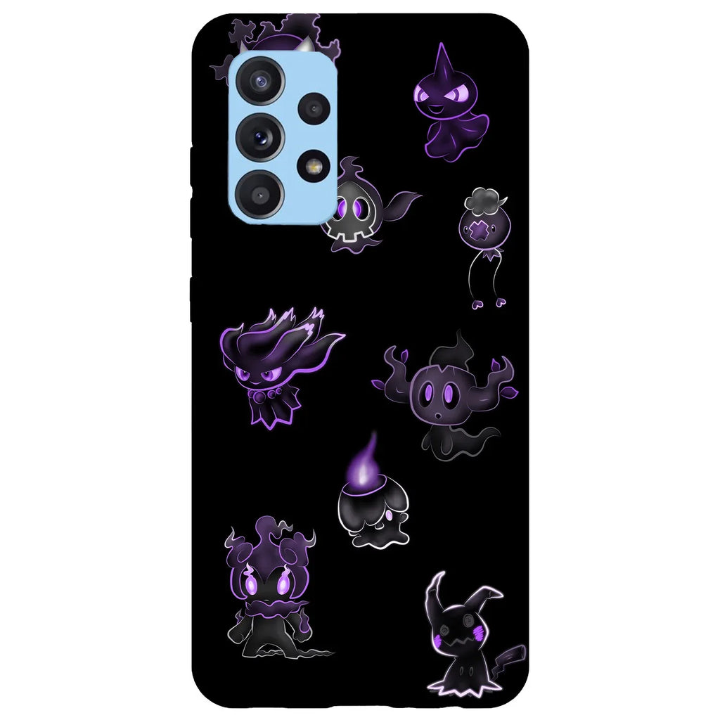 Husa compatibila cu Samsung Galaxy A53 5G model Neon Ghost pokemon, Silicon, TPU, Viceversa - Viceversa