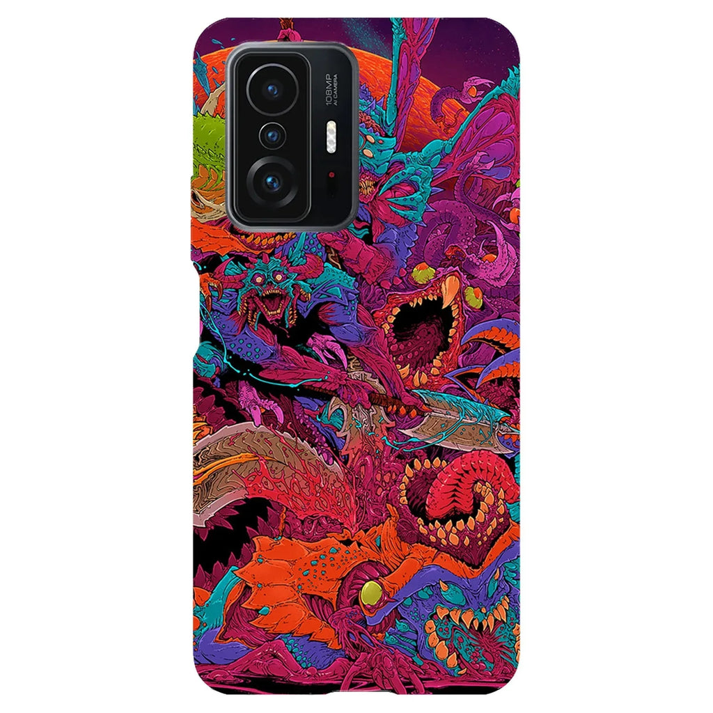 Husa compatibila cu Poco F3 Pro model Neon Monster, Silicon, TPU, Viceversa - Viceversa