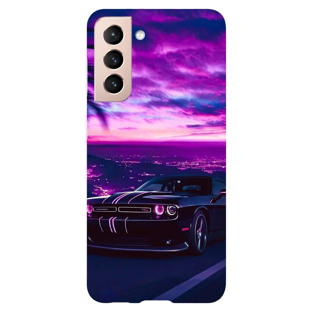Husa cu Samsung Galaxy S22 model Neon Muscle Car, Silicon, TPU, Viceversa - Viceversa