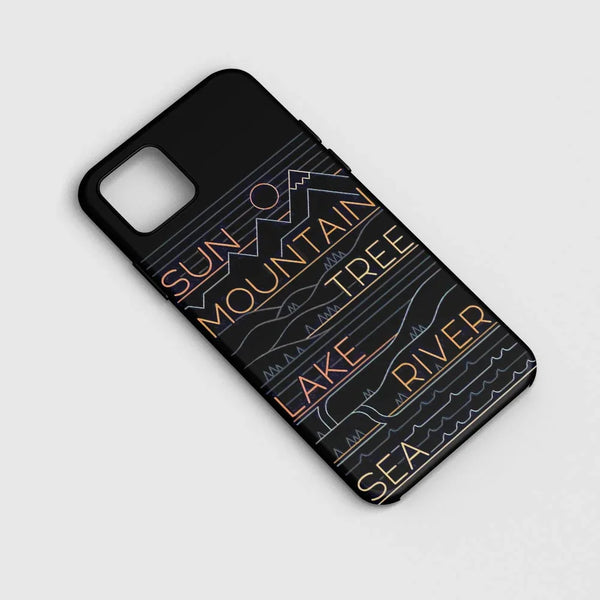 Husa Apple iPhone 12 Mini model Neon Nature, Silicon, TPU, Viceversa - Viceversa