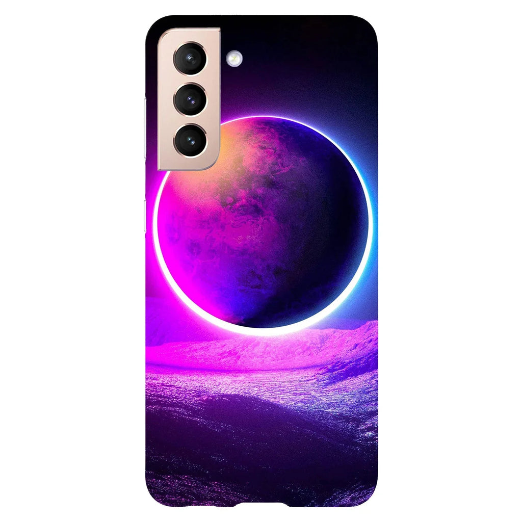 Husa cu Samsung Galaxy S22 model Neon Planet, Silicon, TPU, Viceversa - Viceversa