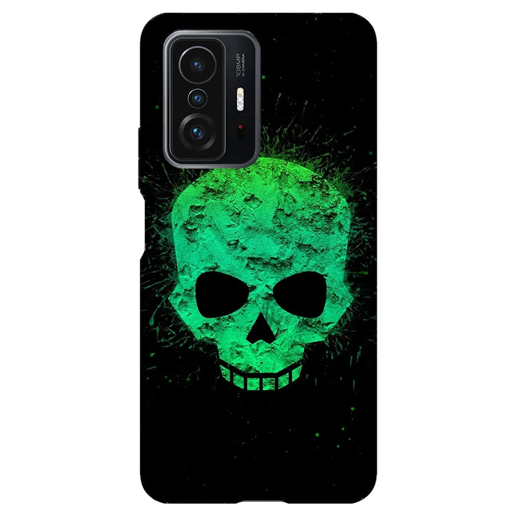 Husa compatibila cu Poco X3 (NFC) model Neon Skull, Silicon, TPU, Viceversa - Viceversa