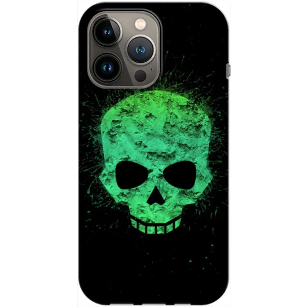 Husa Apple iPhone 11 Pro Max model Neon Skull, Silicon, TPU, Viceversa - Viceversa