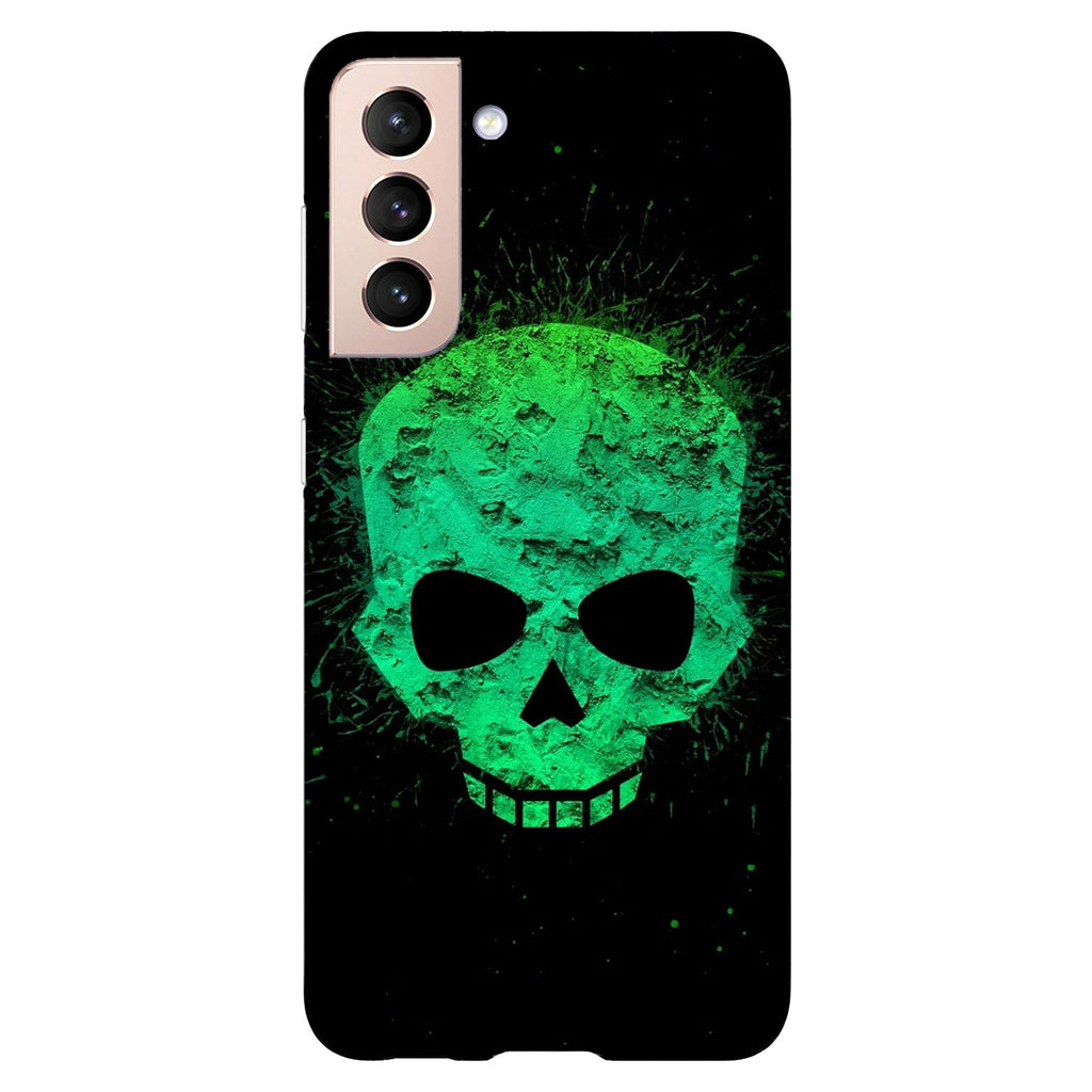 Husa Samsung Galaxy S21 FE model Neon Skull, Silicon, TPU, Viceversa