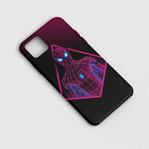 Husa Apple iPhone 11 model Neon Spiderman, Silicon, TPU, Viceversa - Viceversa