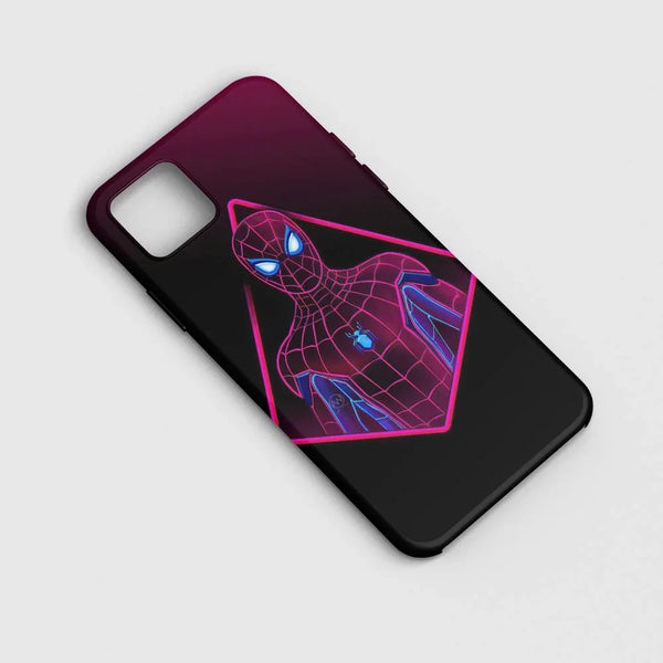 Husa Apple iPhone 13 Mini model Neon Spiderman, Silicon, TPU, Viceversa - Viceversa