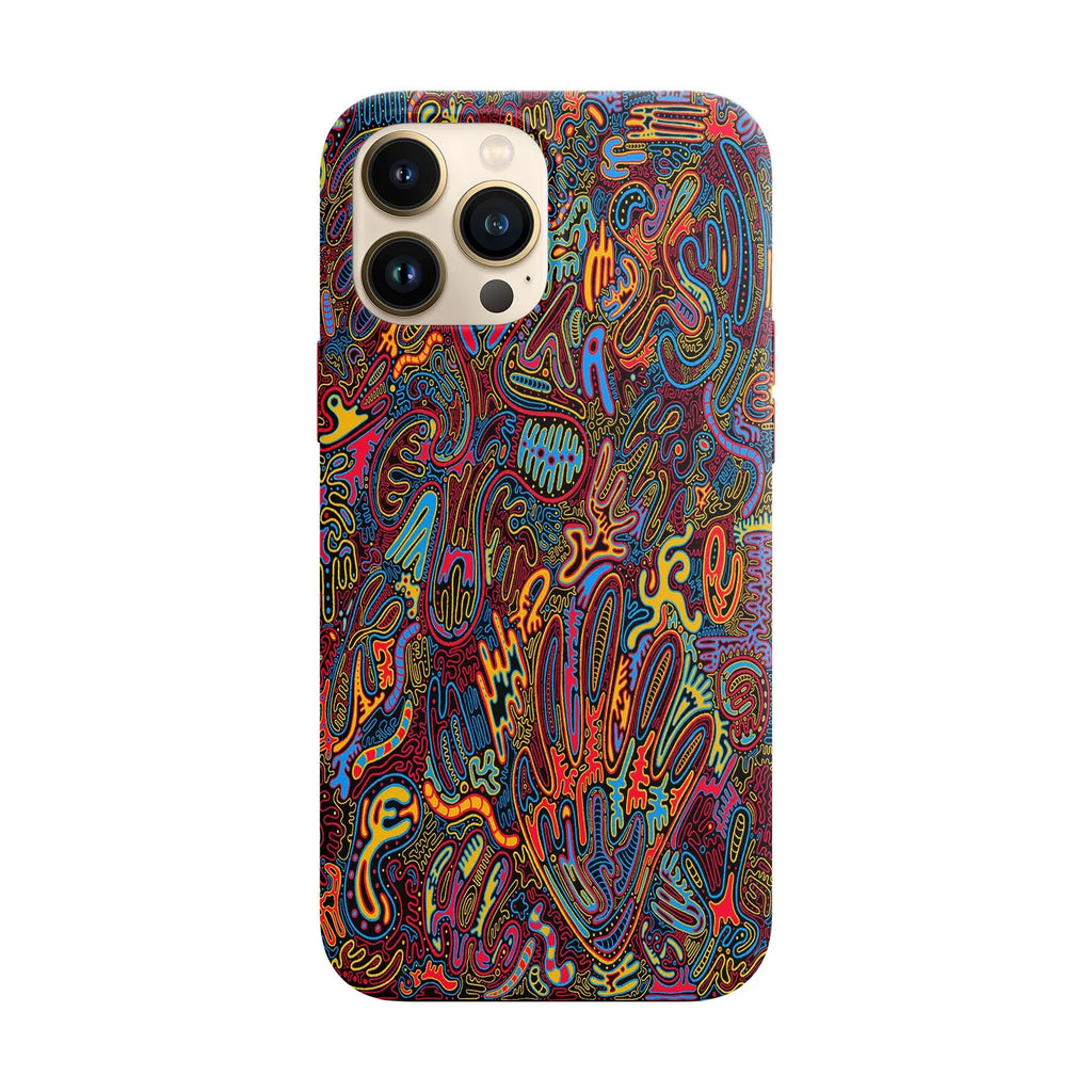 Husa compatibila cu Apple iphone 13 Pro model Neon Trip,Silicon, Tpu, Viceversa - Viceversa