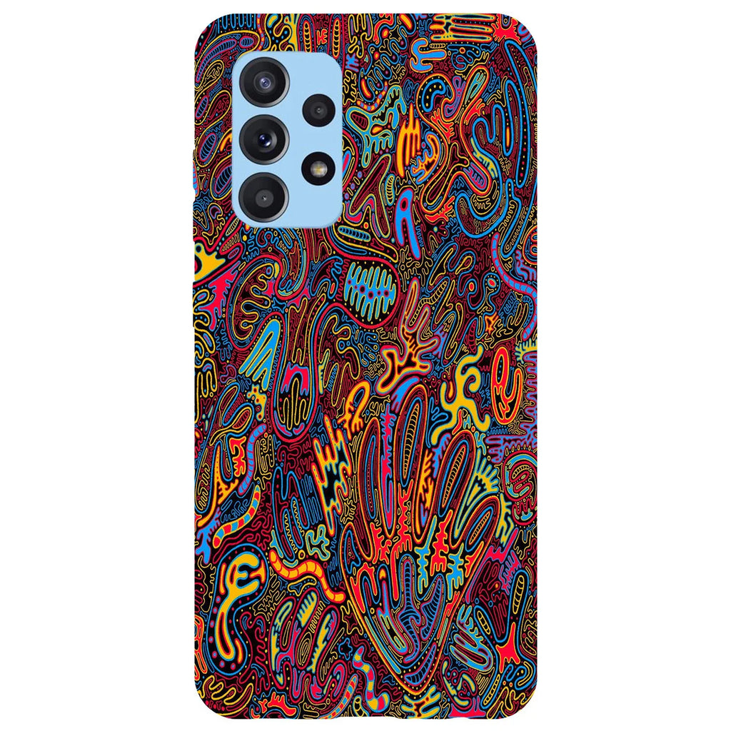 Husa compatibila cu Samsung Galaxy A53 5G model Neon Trip, Silicon, TPU, Viceversa - Viceversa