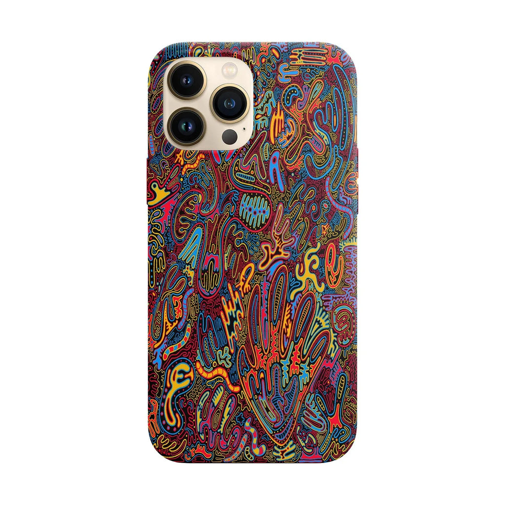 Husa compatibila cu Apple iPhone 12 model Neon Trip,Silicon, Tpu, Viceversa - Viceversa