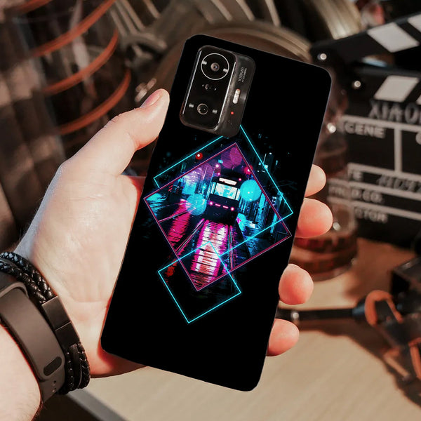 Husa compatibila cu Xiaomi Mi 11 Lite model Neon rail, Silicon, TPU, Viceversa