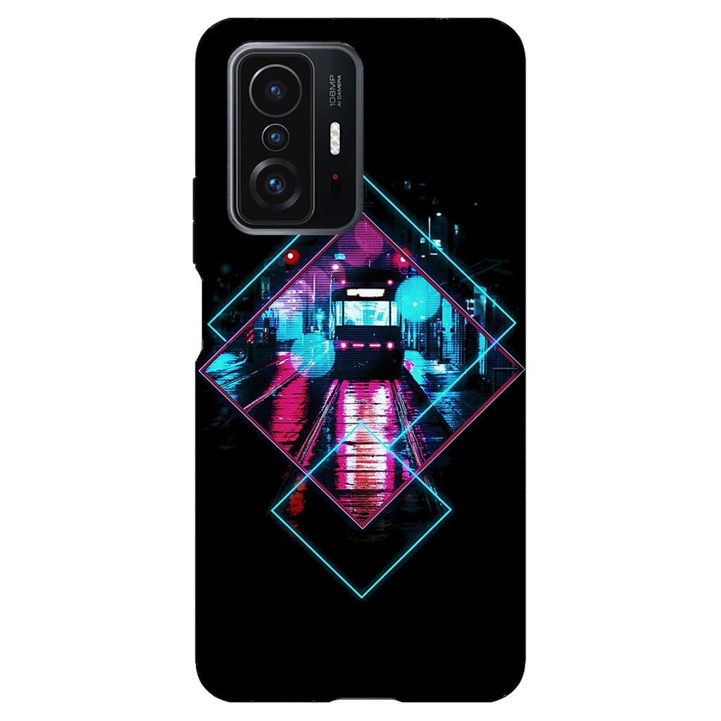 Husa compatibila cu Xiaomi Mi 11 Lite model Neon rail, Silicon, TPU, Viceversa