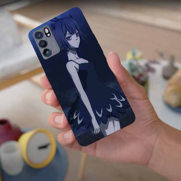 Husa compatibila cu Oppo Reno 5 4G model Nero Black Clover, Silicon, TPU, Viceversa