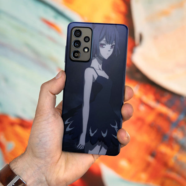 Husa compatibila cu Samsung Galaxy A73 5G model Nero Black Clover, Silicon, TPU, Viceversa