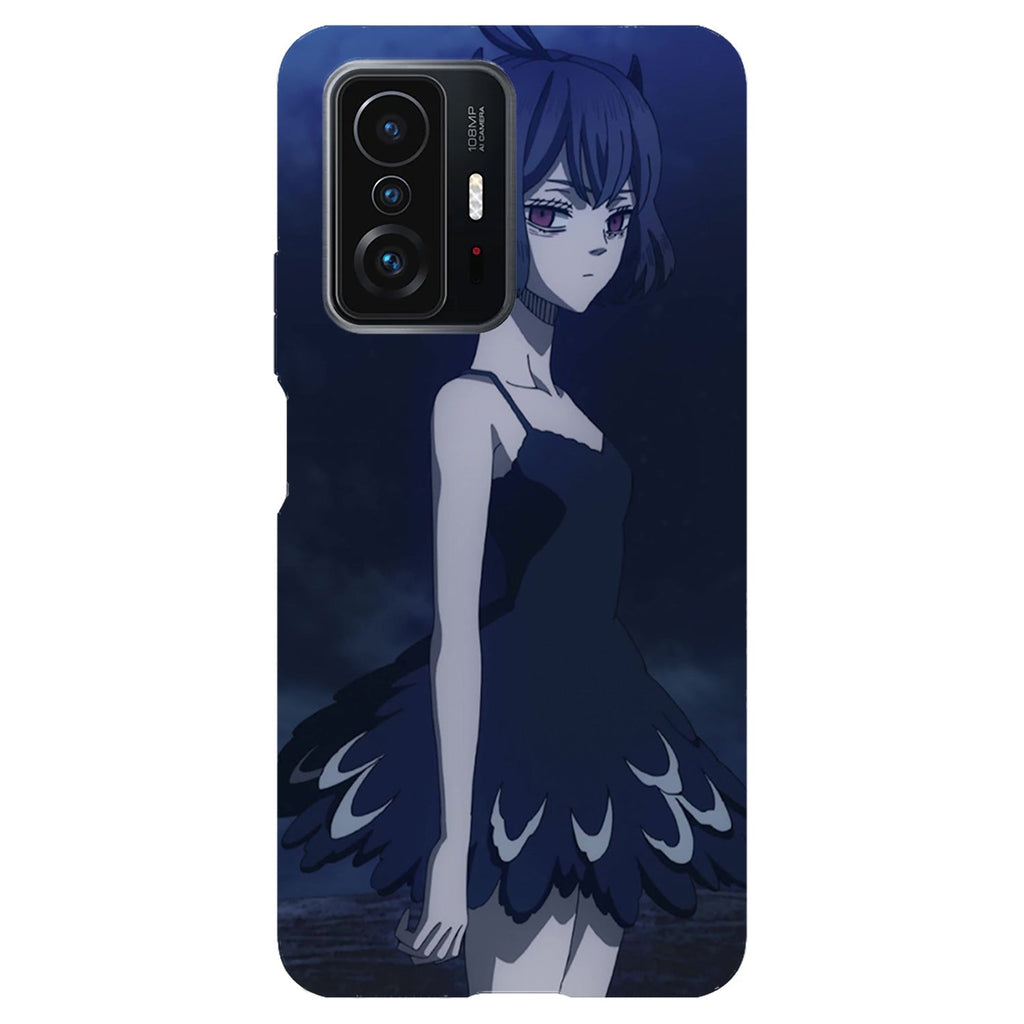 Husa compatibila cu Xiaomi Mi 11 Lite model Nero Black Clover, Silicon, TPU, Viceversa