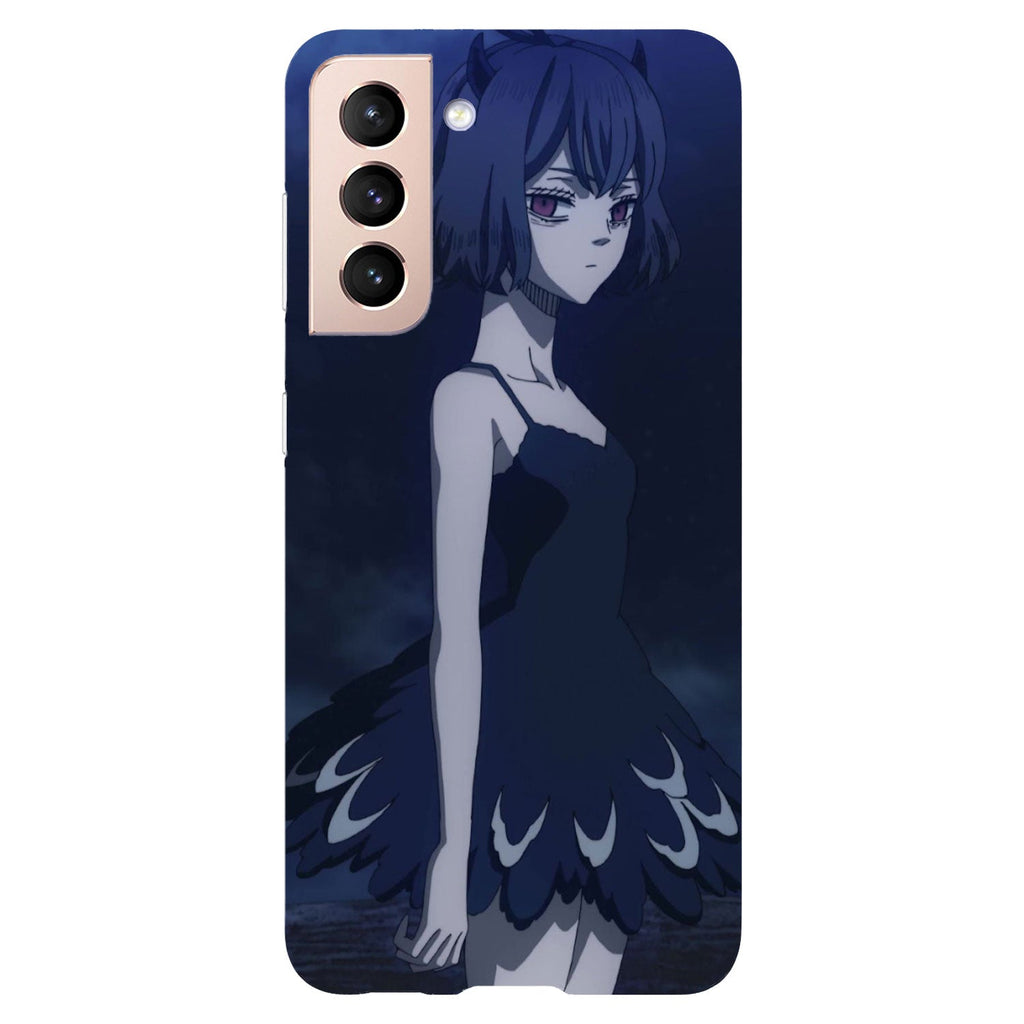 Husa Samsung Galaxy S21 FE model Nero Black Clover, Silicon, TPU, Viceversa