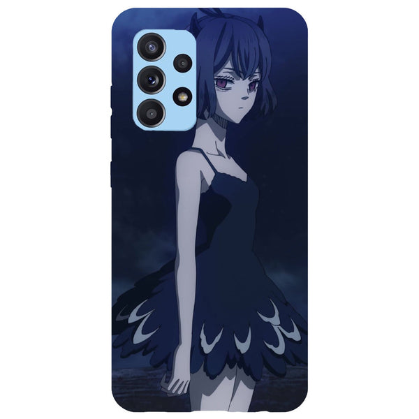 Husa Samsung Galaxy Galaxy A72 model Nero Black Clover, Silicon, TPU, Viceversa