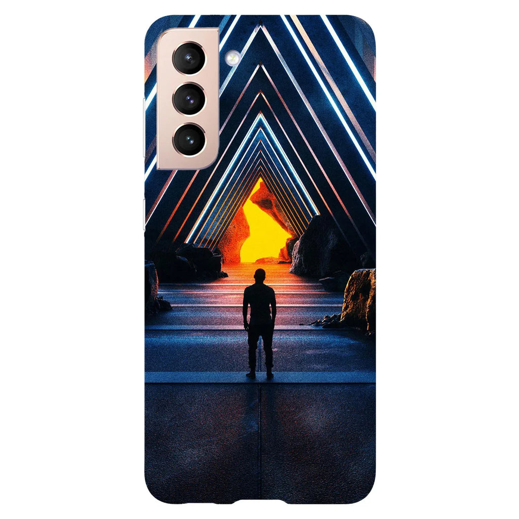 Husa compatibila cu Samsung Galaxy S22 model New Path, Silicon, TPU, Viceversa - Viceversa