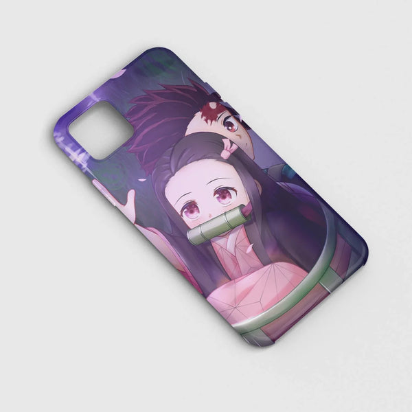 Husa compatibila cu Apple iPhone 11 Pro model Nezuko and Tanjiro Demon Slayer, Silicon, TPU, Viceversa - Viceversa