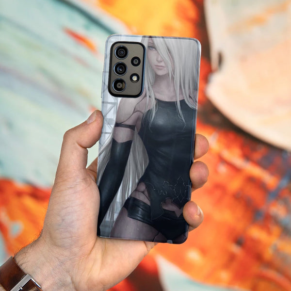 Husa compatibila cu Samsung Galaxy A73 5G model Nier Automata A2, Silicon, TPU, Viceversa