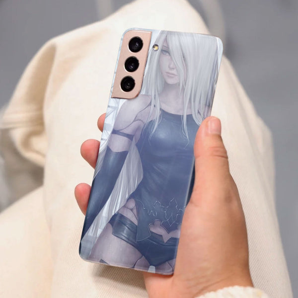 Husa Samsung Galaxy S21 FE model Nier Automata A2, Silicon, TPU, Viceversa