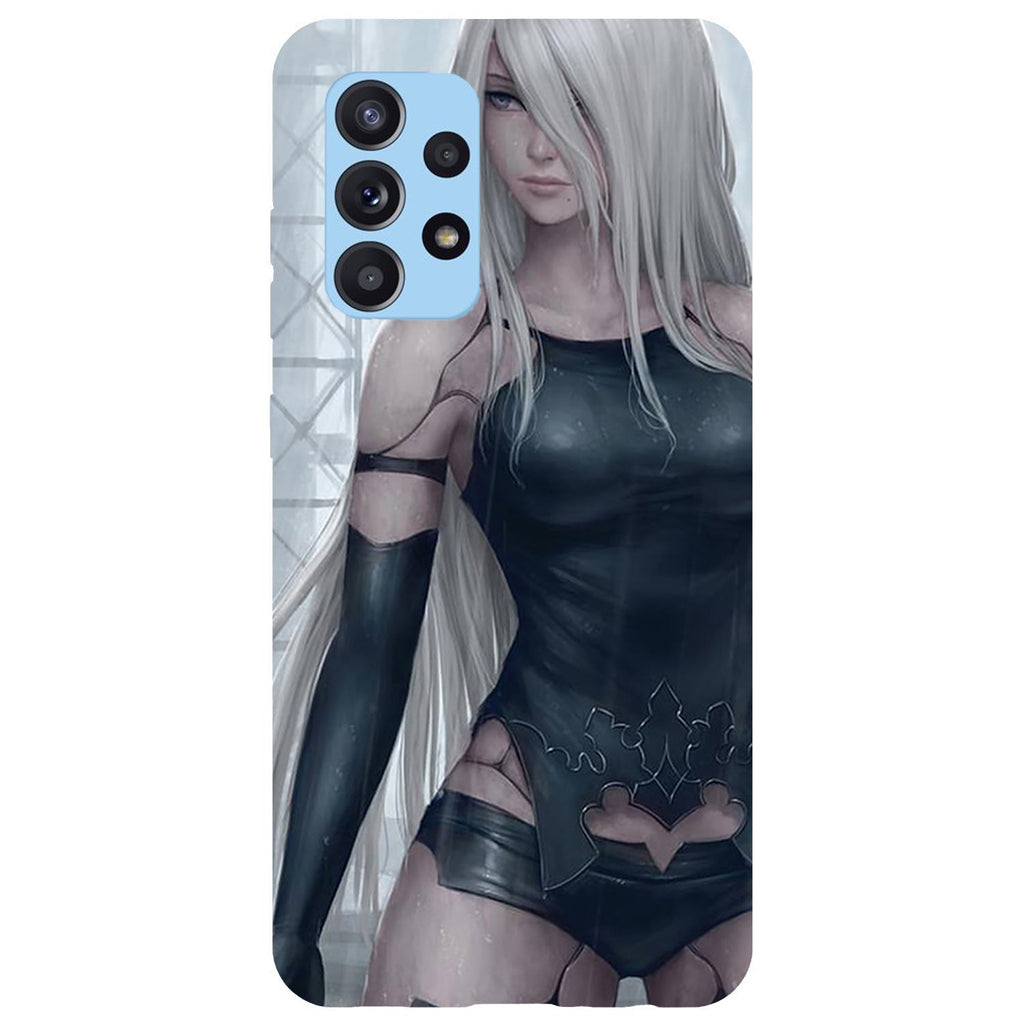 Husa compatibila cu Samsung Galaxy A73 5G model Nier Automata A2, Silicon, TPU, Viceversa