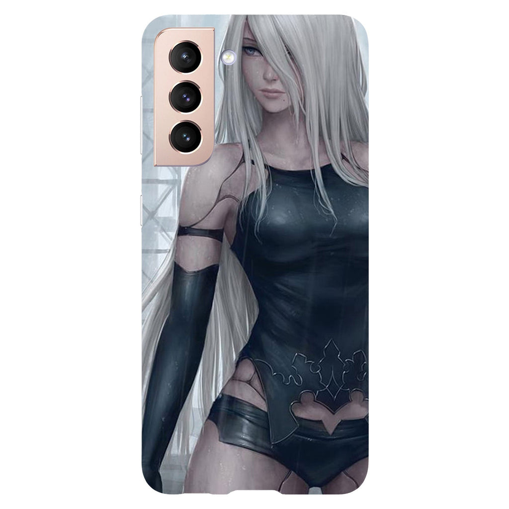 Husa Samsung Galaxy S21 FE model Nier Automata A2, Silicon, TPU, Viceversa