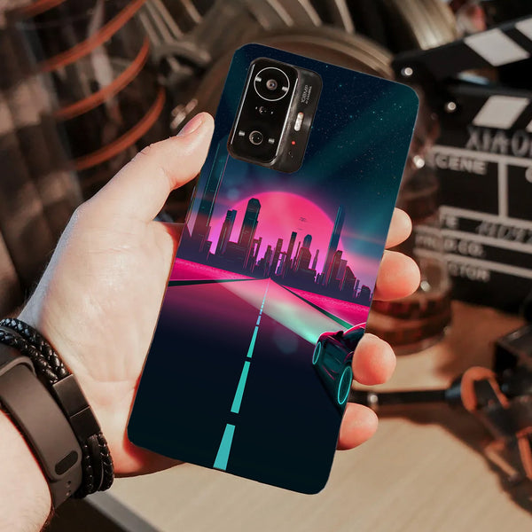 Husa compatibila cu Xiaomi Mi 11 Lite model Night City, Silicon, TPU, Viceversa