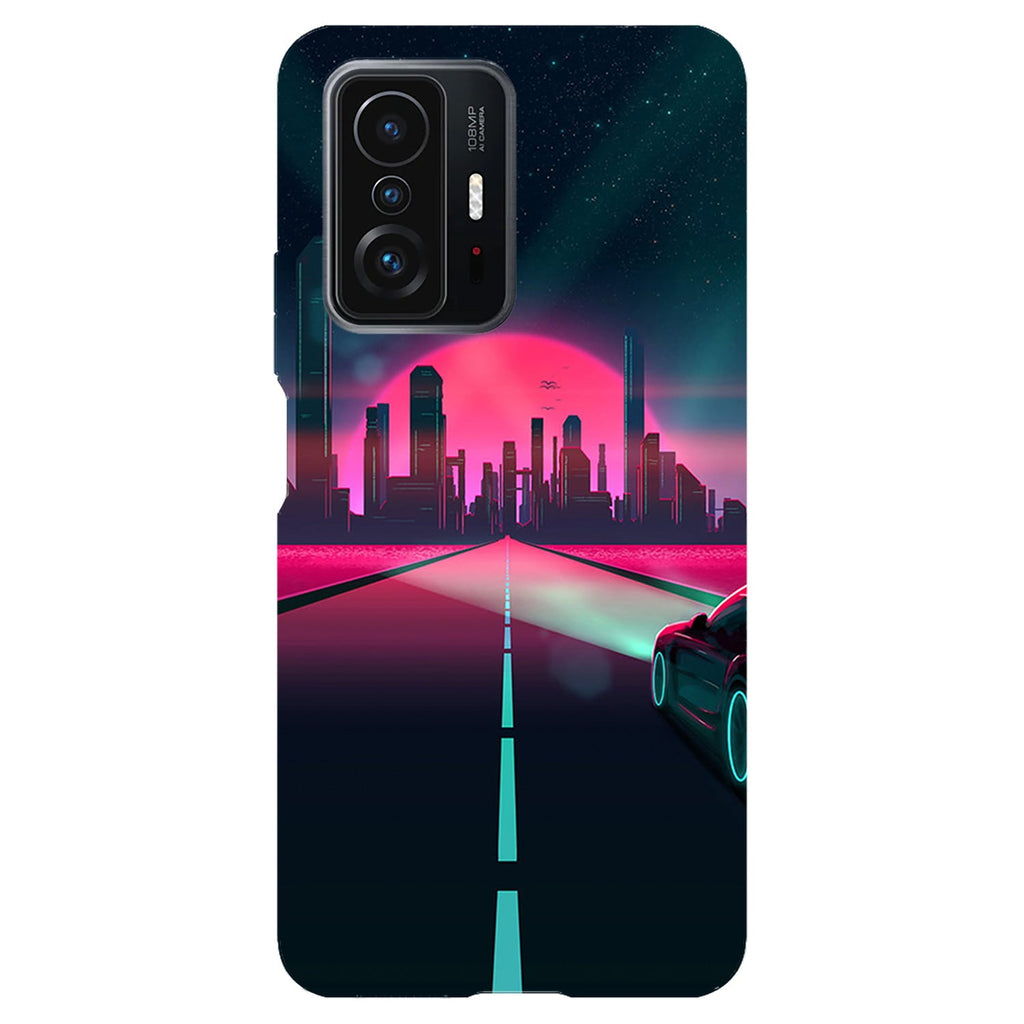 Husa compatibila cu Xiaomi Mi 11 Lite model Night City, Silicon, TPU, Viceversa