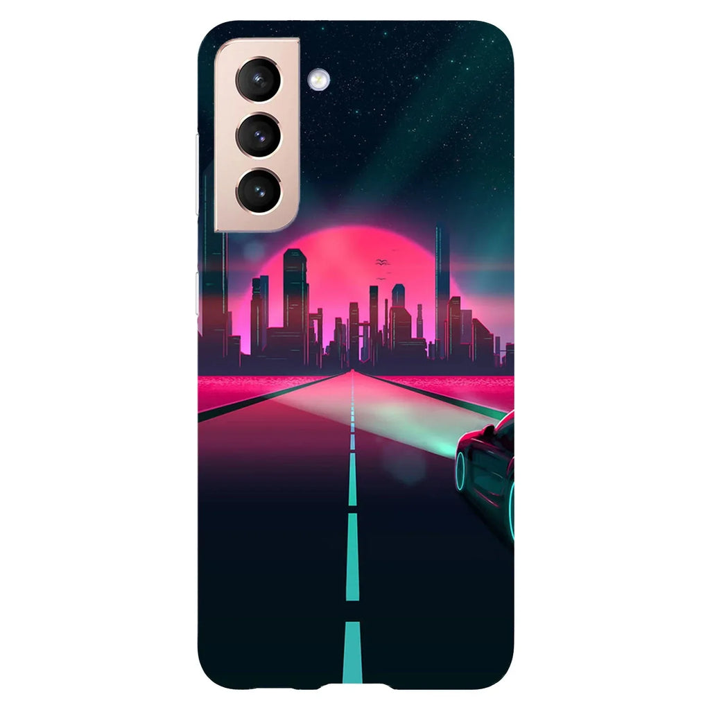 Husa cu Samsung Galaxy S22 model Night City, Silicon, TPU, Viceversa - Viceversa