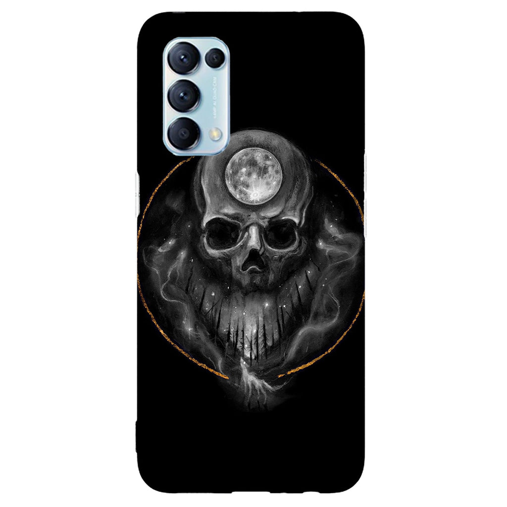 Husa compatibila cu Oppo Reno 5 4G model Night Howl, Silicon, TPU, Viceversa