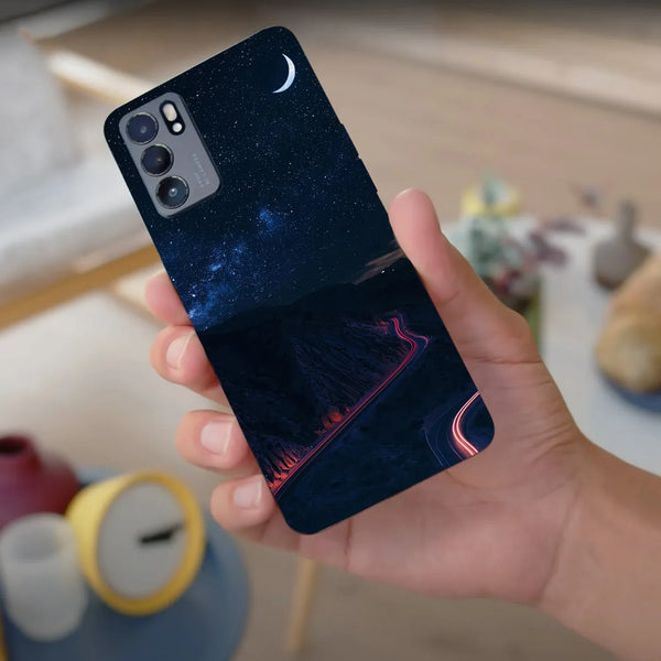 Husa compatibila cu Oppo Find X3 model Night Valley, Silicon, TPU, Viceversa - Viceversa