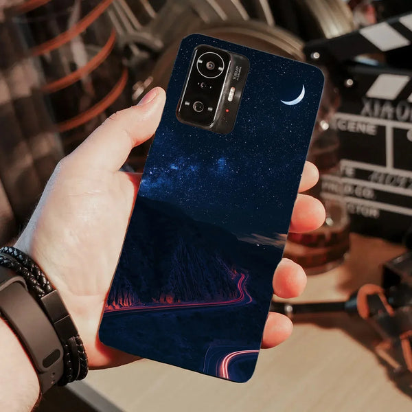 Husa compatibila cu Xiaomi Mi 11 Pro model Night Valley, Silicon, TPU, Viceversa - Viceversa