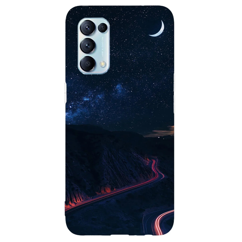 Husa compatibila cu Oppo A52 model Night Valley, Silicon, TPU, Viceversa - Viceversa