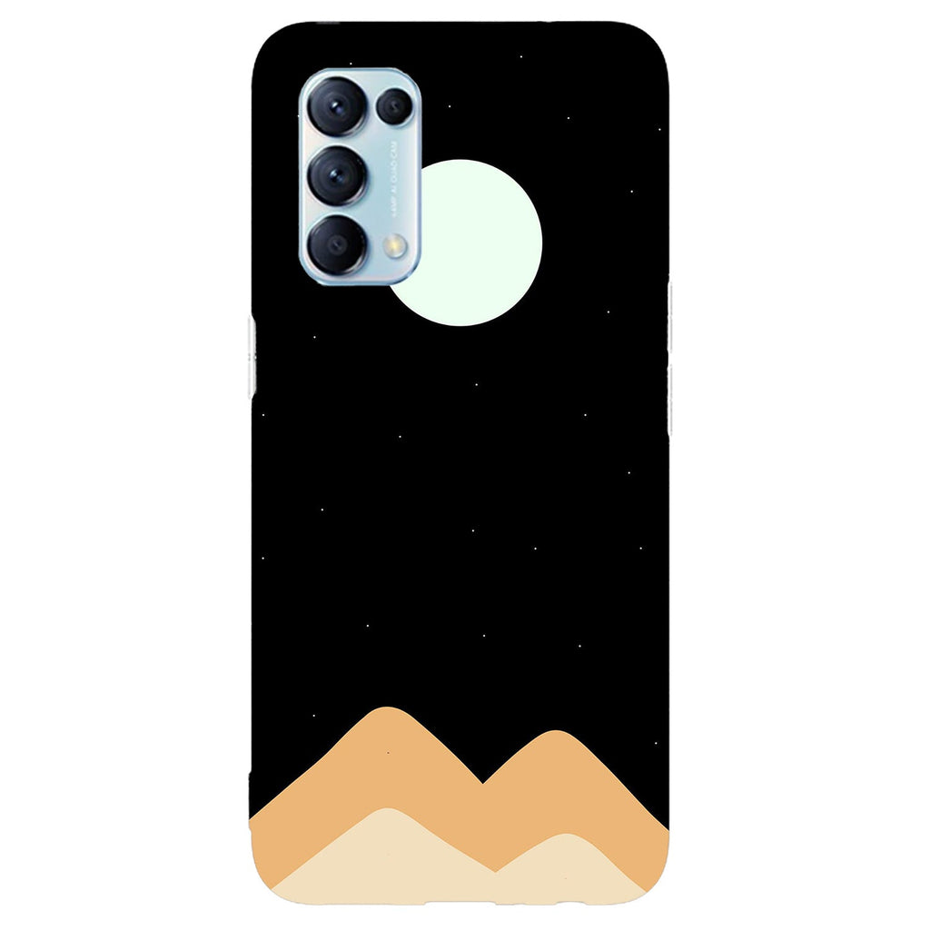 Husa compatibila cu Oppo Reno 5 4G model Night dunes, Silicon, TPU, Viceversa