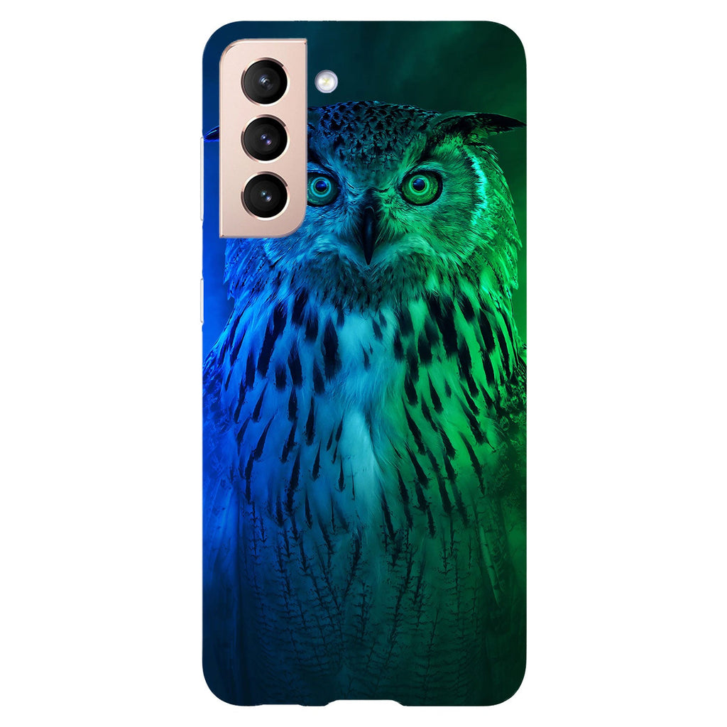Husa compatibila cu Samsung Galaxy S21 FE model Night hunter, Silicon, TPU, Viceversa