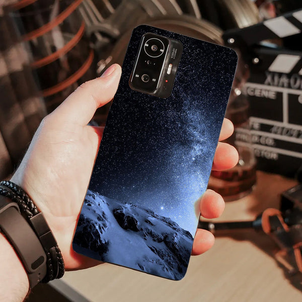 Husa compatibila cu Xiaomi Mi 11 Lite model Night lights, Silicon, TPU, Viceversa