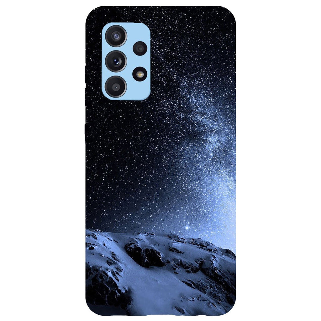 Husa compatibila cu Samsung Galaxy A73 5G model Night lights, Silicon, TPU, Viceversa