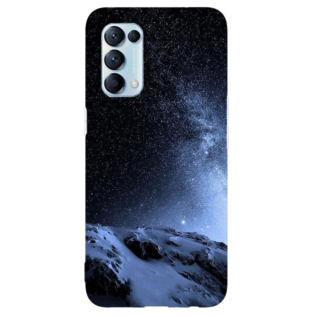 Husa compatibila cu Oppo A52 model Night lights, Silicon, TPU, Viceversa - Viceversa