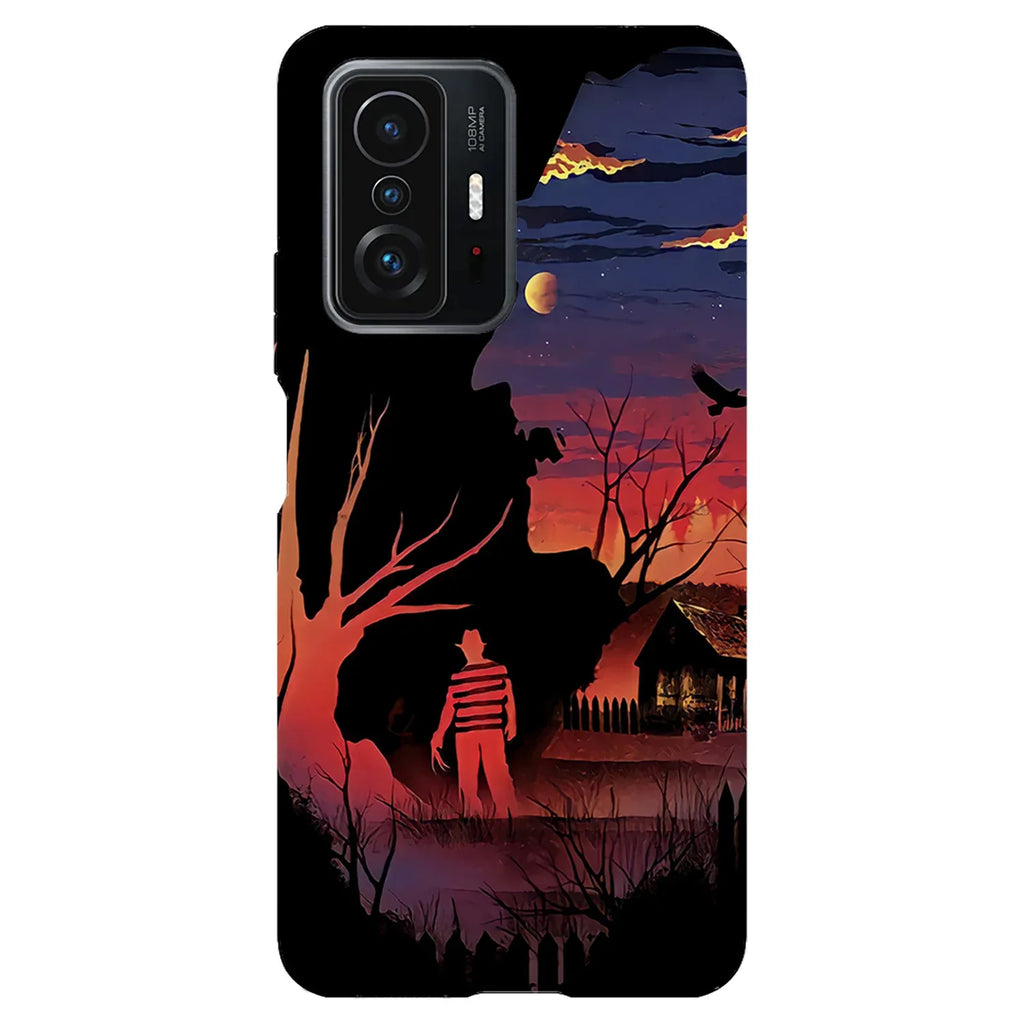 Husa compatibila cu Xiaomi Mi 11T Pro model Nightmare on the Street, Silicon, TPU, Viceversa - Viceversa