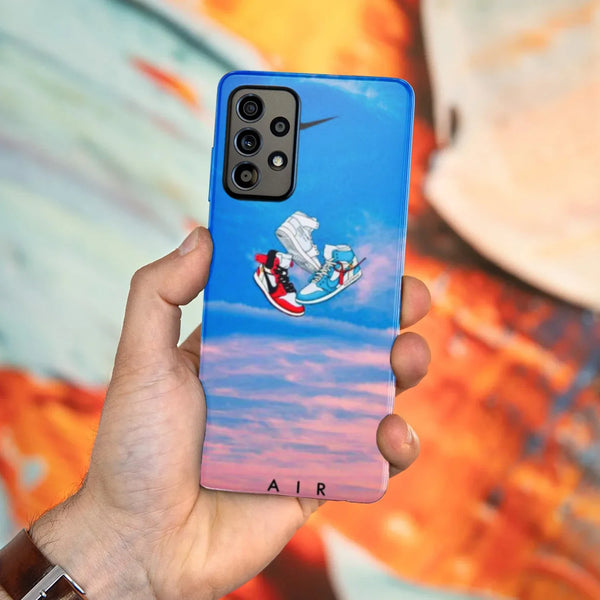 Husa compatibila cu Samsung Galaxy A53 5G model Nike air, Silicon, TPU, Viceversa - Viceversa