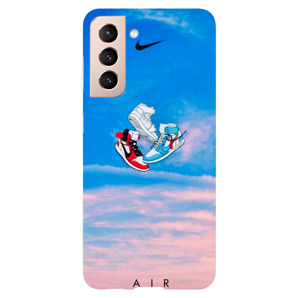 Husa compatibila cu Samsung Galaxy S21 FE model Nike air, Silicon, TPU, Viceversa