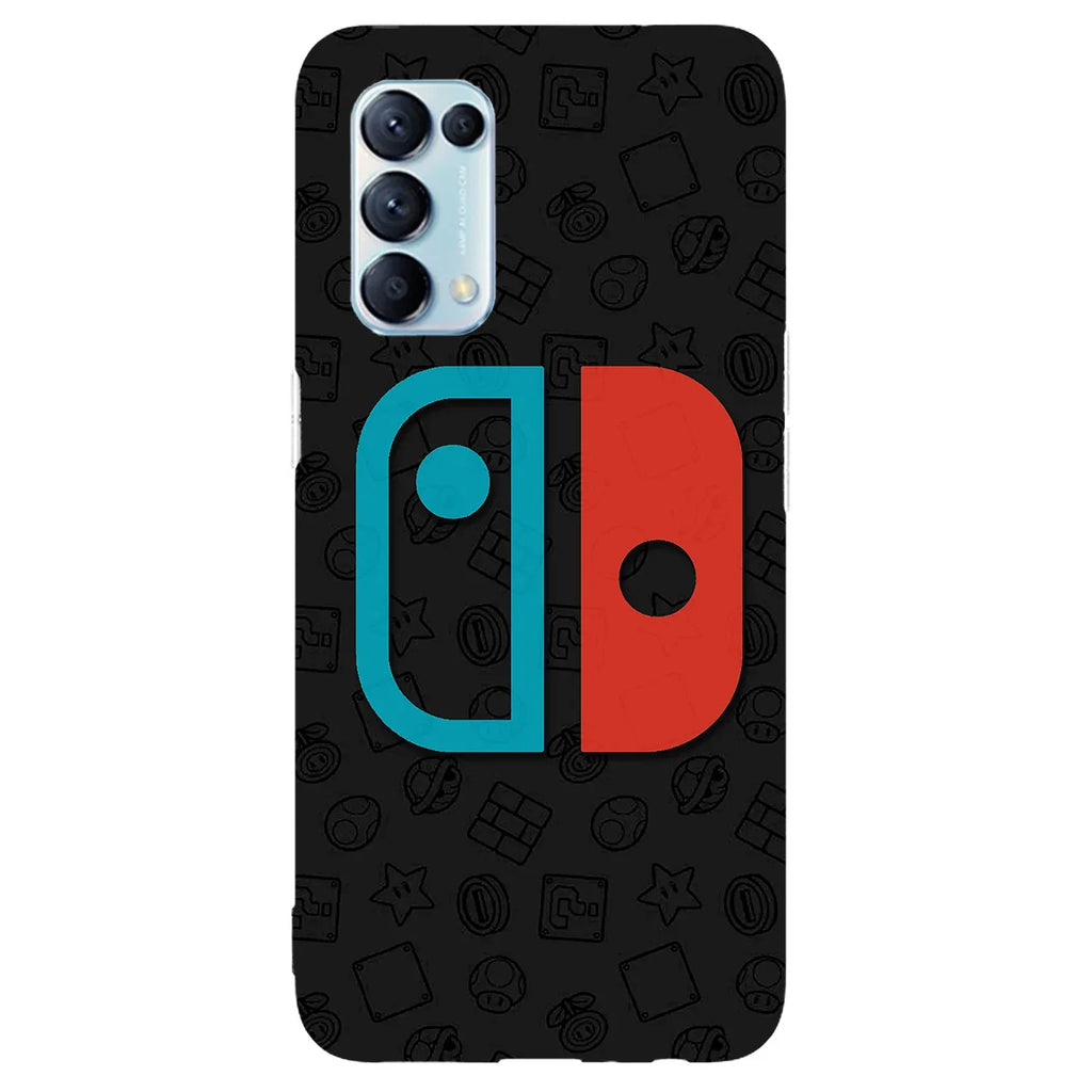 Husa compatibila cu Oppo Reno 6 Pro 5G model Nintendo Switch, Silicon, TPU, Viceversa - Viceversa