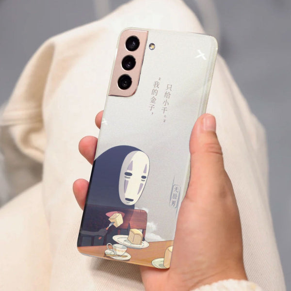 Husa Samsung Galaxy S21 FE model No Face Spirited Away, Silicon, TPU, Viceversa
