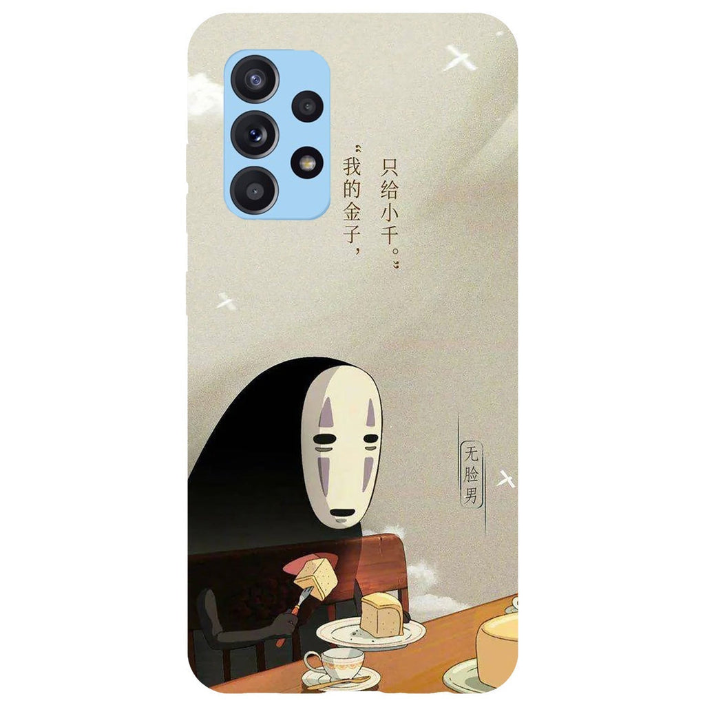 Husa compatibila cu Samsung Galaxy A73 5G model No Face Spirited Away, Silicon, TPU, Viceversa