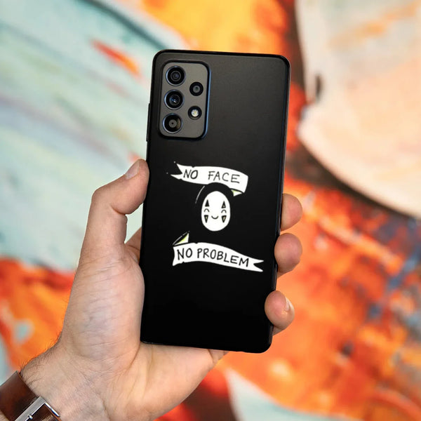 Husa compatibila cu Samsung Galaxy A53 5G model No face no problem, Silicon, TPU, Viceversa - Viceversa