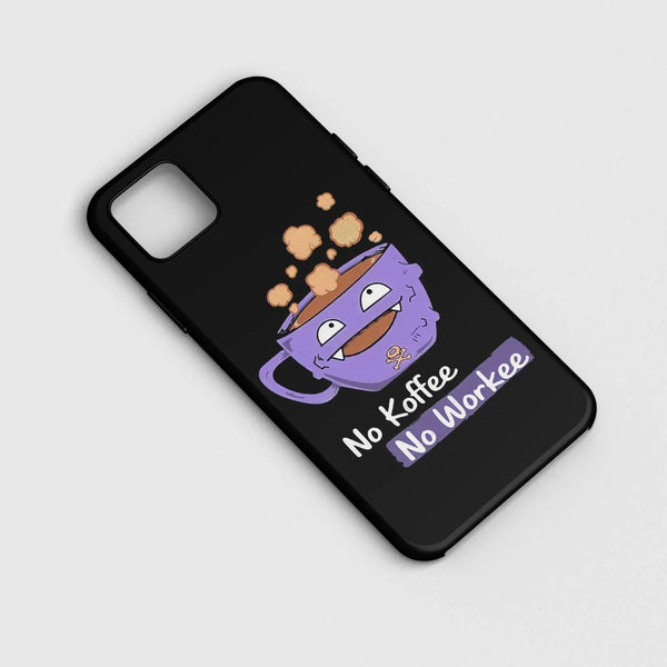 Husa compatibila cu Apple iPhone 12 Pro model No koffe no workee Koffing Pokemon,Silicon, Tpu, Viceversa - Viceversa