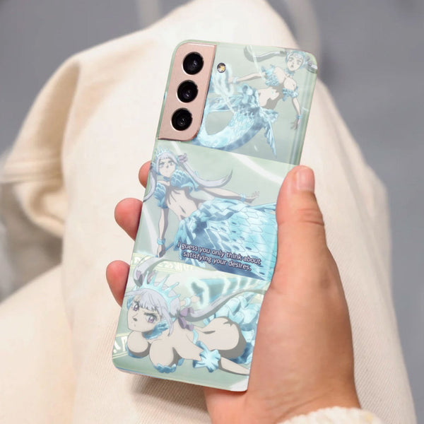 Husa Samsung Galaxy S21 FE model Noelle Black Clover, Silicon, TPU, Viceversa