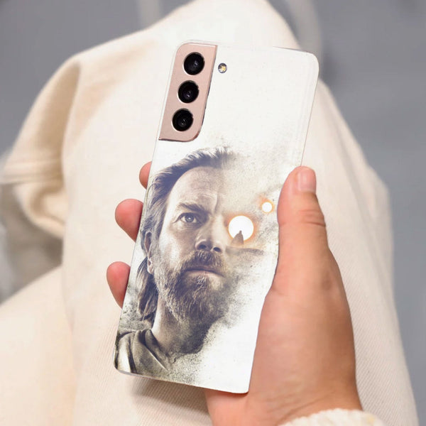 Husa compatibila cu Samsung Galaxy S21 FE model Obi- Wan Kenobi, Silicon, TPU, Viceversa