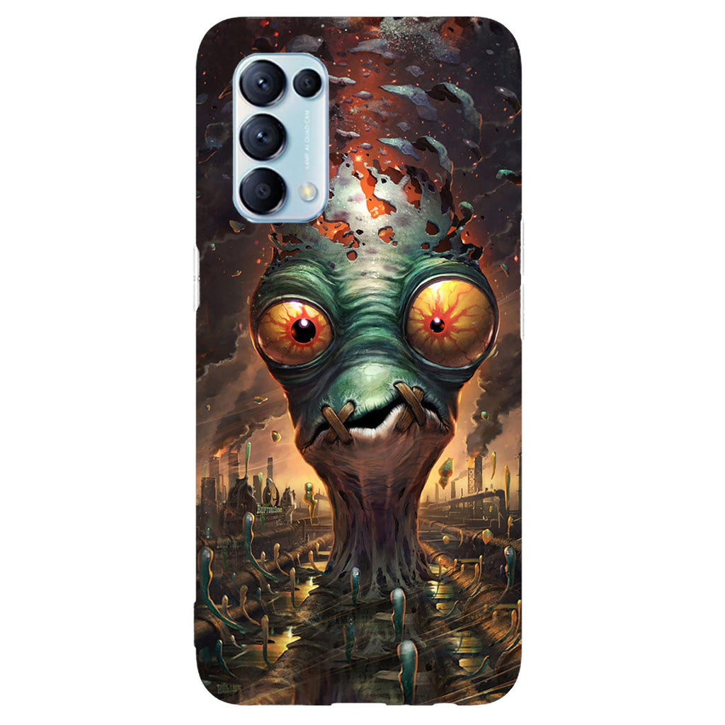 Husa compatibila cu Oppo Reno 5 4G model Oddworld, Silicon, TPU, Viceversa